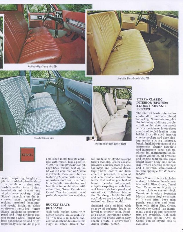 1979 GMC Pickups Brochure Page 1